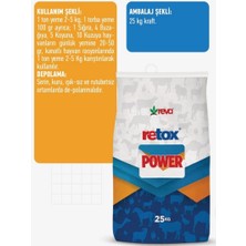 Reva Retox Power Verim Düşüklüğü Için Hayvan Yem Katkı 25 kg Kraft