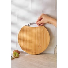 Karaca Owen Round Small Bambu Kesme Tahtası