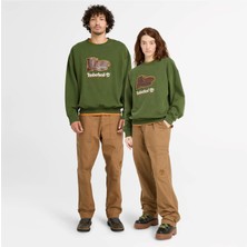 New Box Fit Badge Crew Neck