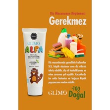 Glimo Alfa Propolisli %100 Doğal Çocuk Diş Macunu 50 Ml, Yutulabilir Güvenli, Koruyucu,onarıcı,beyazlatıcı
