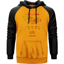 Born Of Osiris Simulation American Tour Sarı Renk Reglan Kol Kapşonlu Sweatshirt
