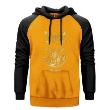 Mayhem Daemon King Sarı Renk Reglan Kol Kapşonlu Sweatshirt