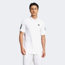 Adidas Club 3 Stripes Erkek Beyaz Tenis Polo.-