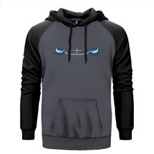 Bmw I8 Headlights Gri Renk Reglan Kol Kapşonlu Sweatshirt