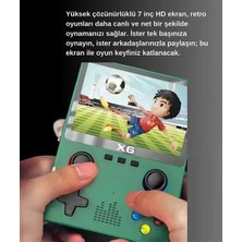 Oyun Konsolu Yeninesil El Atarisi 10.000 Adet Nostalji Oyun 3.5inç Ipsekran Mp3/mp4/video Gamepad