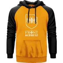 Marduk Schwein Sarı Renk Reglan Kol Kapşonlu Sweatshirt