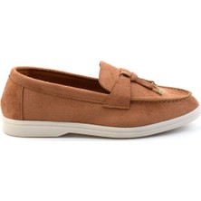 Bambi Taba  Kadın Loafer Ayakkabı K01140004672