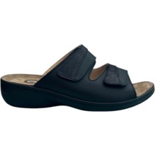 REAL Geniş Kalıp Kadın Tabanı Çıkabilen İki Cırtlı Terlik 379