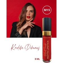 Golden Stone Cosmetics Kadife Dokulu Mat Ruj Velvet Touch Matte Lip Stick M-15