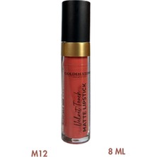 Golden Stone Cosmetics Kadife Dokulu Mat Ruj Matte Lipstick M12 Pink Dream