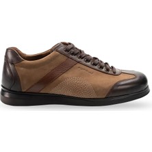 Forelli Lenox-G Comfort Erkek Ayakkabı Kahve-Kum