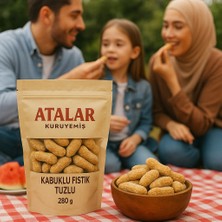 Atalar Kuruyemiş Kabuklu Fıstık (Tuzlu) – 280 gr | Lezzeti Kabuğunda Gizli