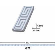 Hazır Esnek Mobilya Çıtası 1 Metre Eç-16