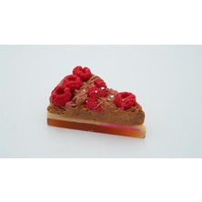 Kash Vegan ve Doğal El Yapımı Ahududu&çikolata Aromalı Cheesecake Sabun