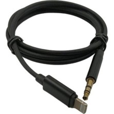 Pratikaı iPhone Lightning Aux 35 mm Jack Ses Aktarma Kablosu | Araç ve Medya Için Dönüştürücü Adaptör