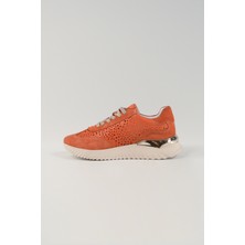 Velune Caterina Mercan Deri Kadın Sneakers, Günlük Ayakkabı, Spor Ayakkabı 25070
