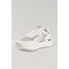 Velune Camille Beyaz Deri Kadın Sneakers, Günlük Ayakkabı, Spor Ayakkabı 24051