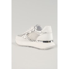 Velune Camille Beyaz Deri Kadın Sneakers, Günlük Ayakkabı, Spor Ayakkabı 24051