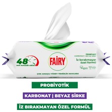 Fairy Çok Amaçlı Yüzey Temizlik Havlusu 100 Yaprak | Lavanta Yağlı | Beyaz Sirke & Karbonat