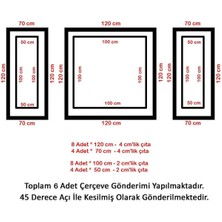 Duvar Çıtası Paketi Hazır Kesilmiş