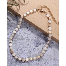 &pearl&Sedef Taşı ve Hematit Taşı El Yapımı Kolye
Bereket guc ve cesaret taşı