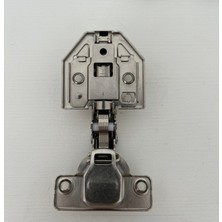 Minnes 3D Tabanlı Dolap Kapağı Menteşesi - Düz Menteşe