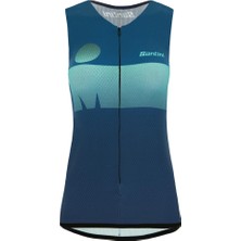Santini Ironman Audax Design Tritop For Lady Kadın Triathlon Atlet 9I6500AUDAX
