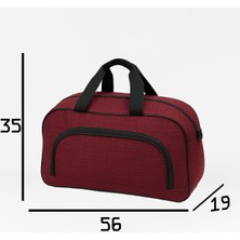Öntan El ve Omuz Askılı Unisex Seyahat Spor Çantası El Valizi