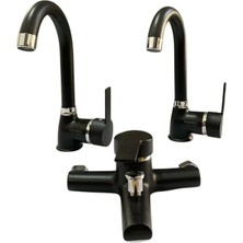 Mutfak Eviye/ Banyo Lavabo/ Banyo Duş Bataryası Takımı Pirinç Malzeme