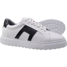 Doğal Beyaz Erkek Sneaker Ayakkabı