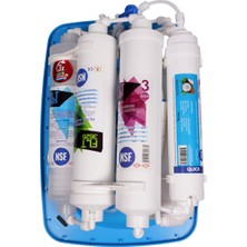 Mns Nsf Pompalı Su Arıtma Cihazı 8 Litre Tank Ters Osmoz (Ro) - Ücretsiz Ilk Kurulum