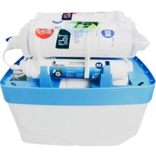 Mns Nsf Pompalı Su Arıtma Cihazı 8 Litre Tank Ters Osmoz (Ro) - Ücretsiz Ilk Kurulum