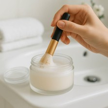 Tamarix Makyaj Fırçası Temizleme Sabunu (120 gr)+ Kabak Lifi Yüz Peelingi
