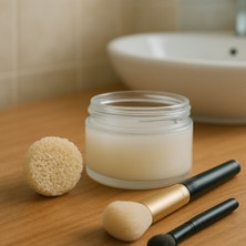 Tamarix Makyaj Fırçası Temizleme Sabunu (120 gr)+ Kabak Lifi Yüz Peelingi