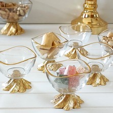 Regna Home 6 Parça Lüx Mini Kase - Lokumluk - Reçellik - Sosluk - Çerezlik -Şekerlik