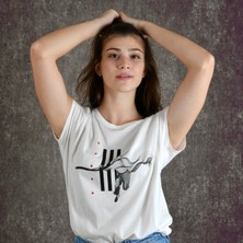 Run Kadın Baskılı T-Shirt