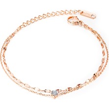 Lee Cooper LC.B.01245.440 Çelik Kadın Bileklik-Ç16