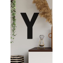 Ahşap "y" Harfi - Lazer Kesim Harfler