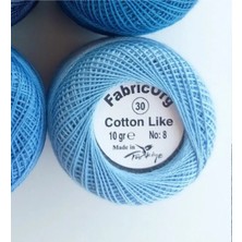 Cotton Like Etamin-Kanaviçe Iplik (10 Gr-No8 Ip) - Tek Yumak - 30 Numaralı Renk