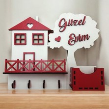 Güzel Evim Anahtarlık Askısı