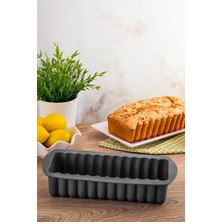 Teknotrust Silikon Antrasit Baton Kek Kalıbı Dubai Çikolatası Kalıbı