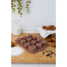 Teknotrust 12'li Karma Desen Kek Ve Kurabiye Kalıbı Sl04