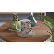 Wisdom Rain Pastel Bahar Esintisi Çiçekli Kupa Bardak