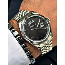 Ferrucci Jübile Kordon Gün&tarih Göstergeli Erkek Kol Saati+Bileklik