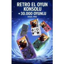 Retro Arcade R40S Pro Arkos 2.0 +30.000 Oyunlu El Konsolu 256 GB