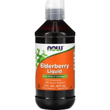 Now Elderberry Liquid 500  mg  8 Fl Oz 237 ml