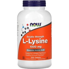 Now L-Lysine 1000 mg  250 Tablets