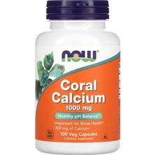 Now Coral Calcium 1,000 mg  100 Veg Capsules