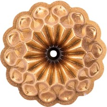 Teknotrust Damla Granit Döküm Kek Kalıbı Gold