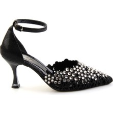 Siyah  Kadın Abiye Ayakkabı K01823121878